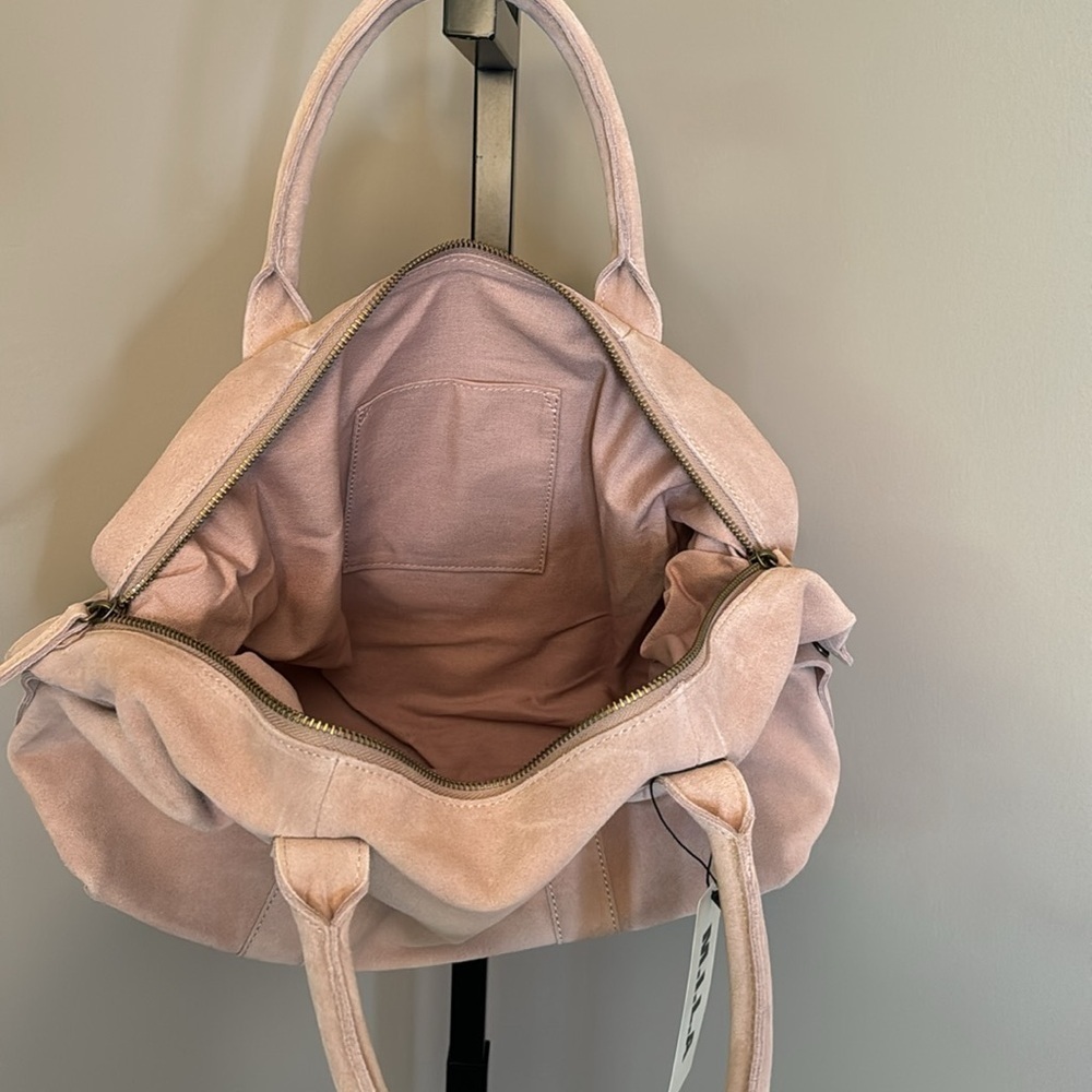 M.I.L.A. Made in Los Angeles Ria Duffle Bag | Rose - Picture 11 of 11
